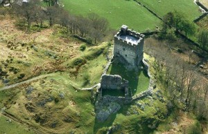 Dolwyddelan aerial view